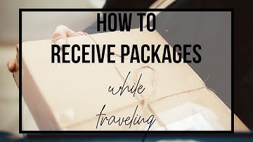 Receiving packages while traveling full time