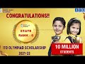 Olympiad top winner 202122 state topper state rank  6 a r nagaraj tamilnadu tamilnadu