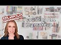 My makeup inventory 2024  how many years worth of makeup do i have in my collection 