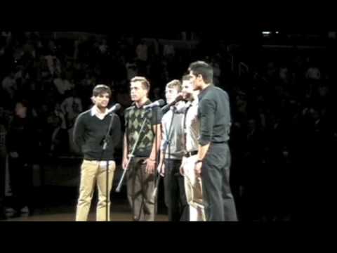 Altar Boyz sing National Anthem (DC cast)