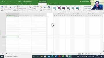 การวางแผนด้วย Ms Project 2019 โดย ผศ.ยุทธนา เกาะกิ่ง(การปรับสภาพแวดล้อม Ms Project 2019)