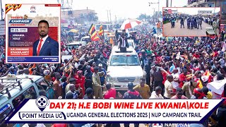 LIVE!! H.E BOBI WINE AKYANKALANYIZA LIRA ALUMBA KWANIA NE KOLE LEERO | CAMPAIGN DAY 21 | 10.25th.25