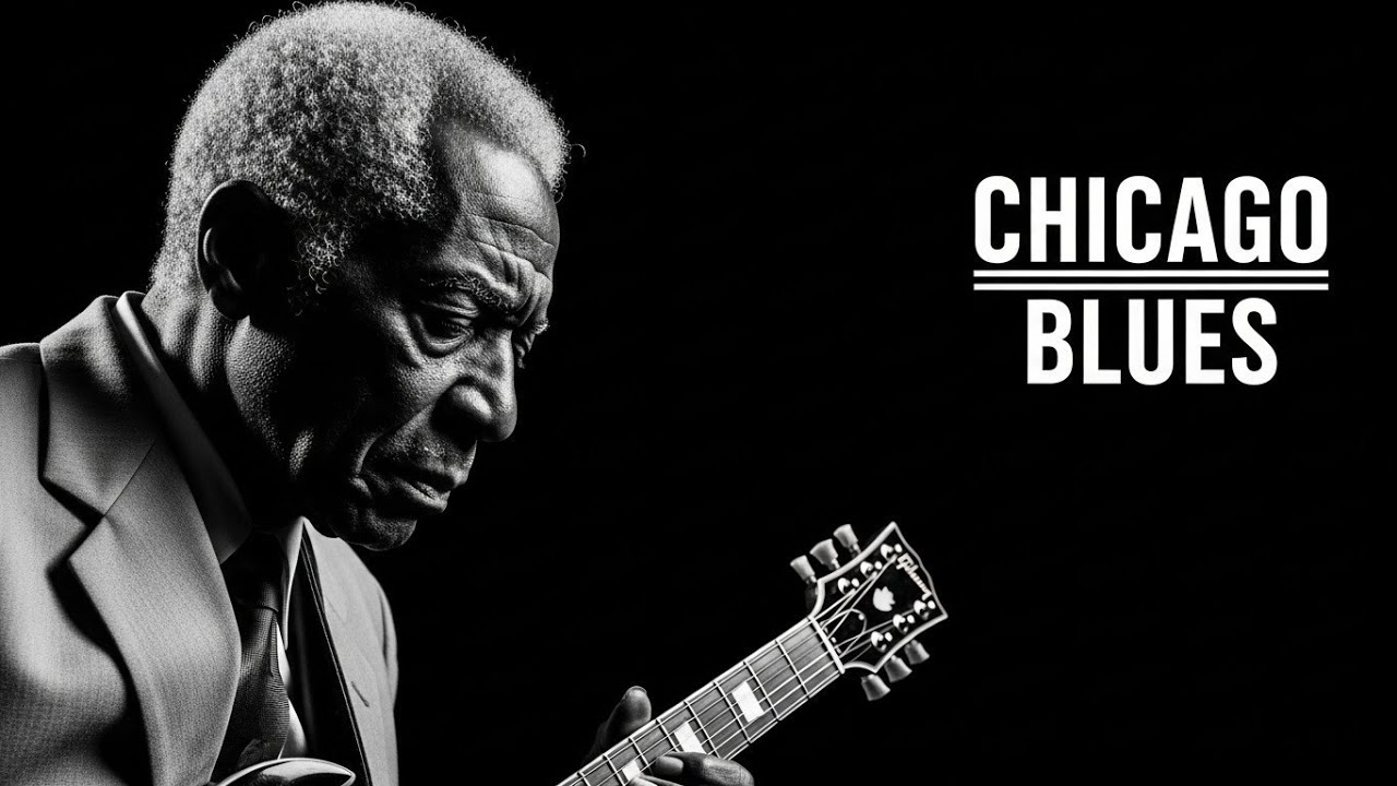Chicago Blues Mood Music | Calm & Soulful Night