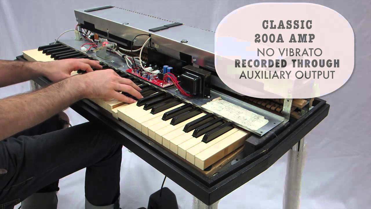 Wurlitzer - Vintage Vibe Classic 200a Amp - Audio Samples