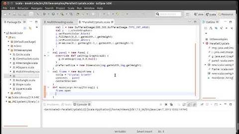The java util concurrent Package Using a CyclicBarrier 1 using Scala