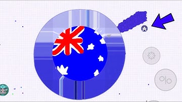 INSANE SOLO MACRO GAMEPLAY🇦🇺 (AGAR.IO MOBILE)