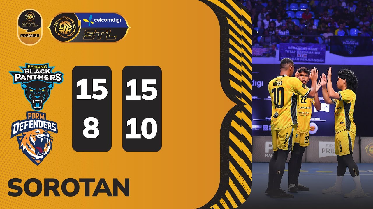 Sorotan: Penang Black Panthers 2-0 PDRM Defenders | GP Penang | CelcomDigi STL 2025