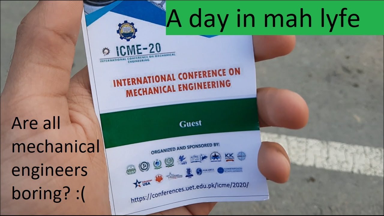 A day in the life of a Mechanical Engineering Student | UET Vlog ...