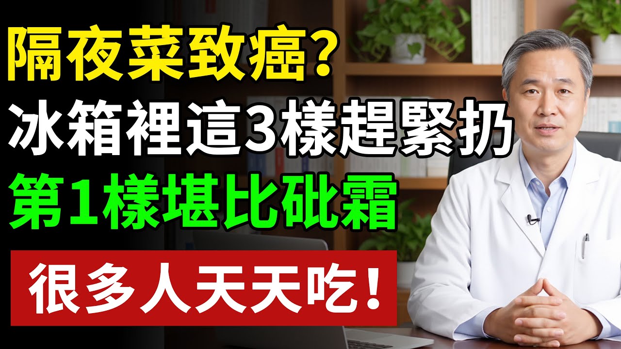 隔夜肉、隔夜菜、隔夜水、隔夜雞蛋，哪個能吃，哪個不能吃？ #老年健康 #樂齡健康