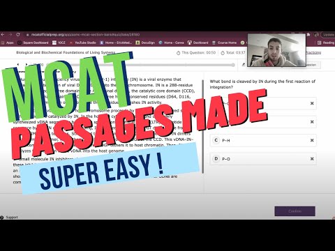 AAMC MCAT SECTION BANK PASSAGE WALKTHROUGH BIOCHEM PASSAGE | How to dissect mcat passages ! AAMC