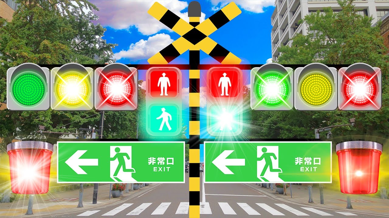 【踏切アニメLIVE】 #038 今日はどんなカンカン踏切ハプニング？｜毎日更新中！