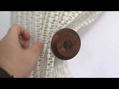 Tie Back Rods For Curtains