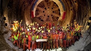 The Channel Tunnel Mega Construction ( An Engineering Feat)