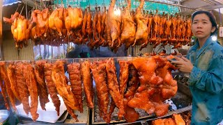 Best Cambodian Street Food - Roast Pork, Chicken, Duck, Pork Ribs & More