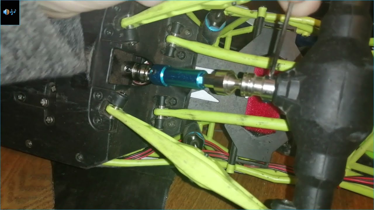 Wltoys 12428 rear driveshaft Upgrade