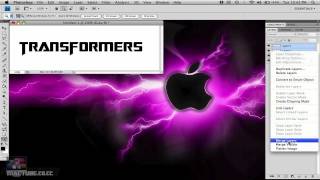 Transformers Text : Photoshop Tutorial : Mactube [HD]