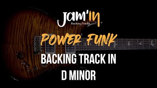 Power Funk Guitar Backing Track In D Minor