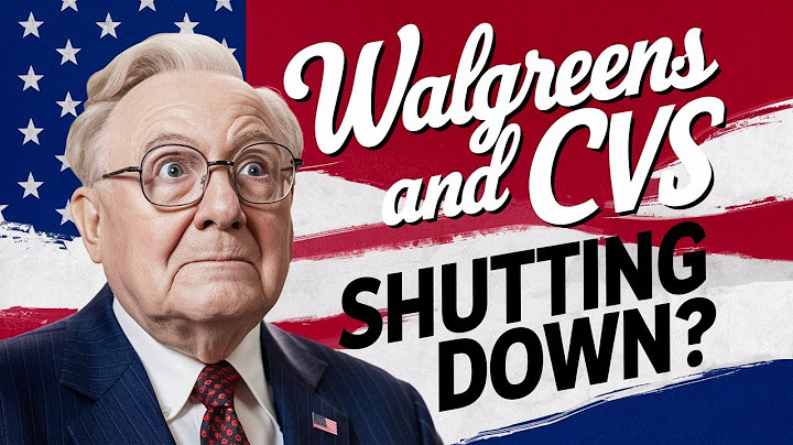 Why Walgreens And CVS Are Shutting Down Thousands Of Stores? | WBA And CVS Stock