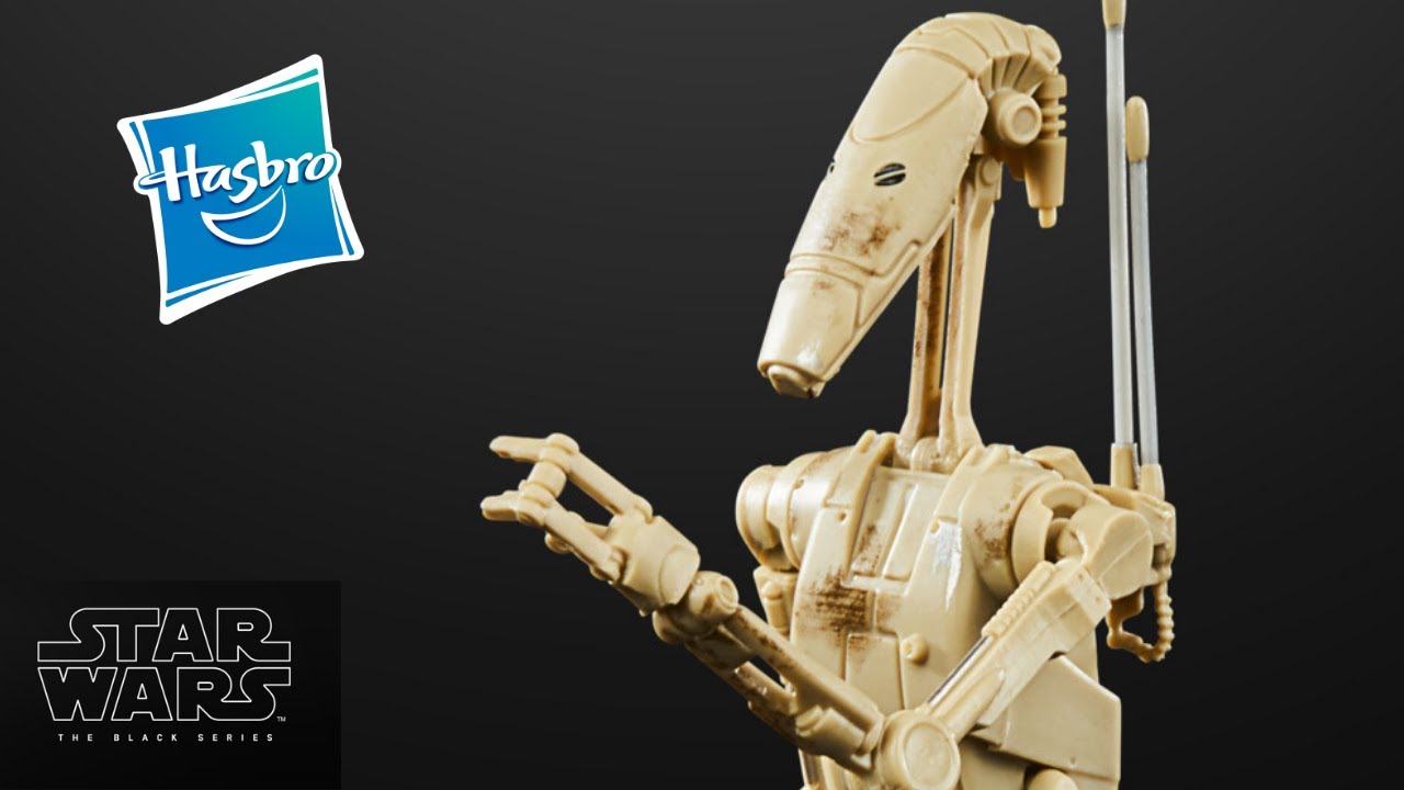 Star Wars Black Series Battle Droid Figure First Look | Hasbro Pulse Fan First Friday 2021