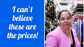 Inside the fabric and garment-making section of a Vietnam market. @TheSerialHobbyistGirl