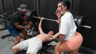 MY 140LB BROTHER BENCHES 315?!!!!!