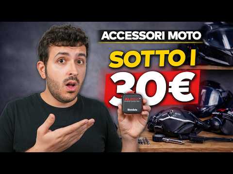 Video 10 ACCESSORI MOTO ECONOMICI da Amazon che (forse) non conosci