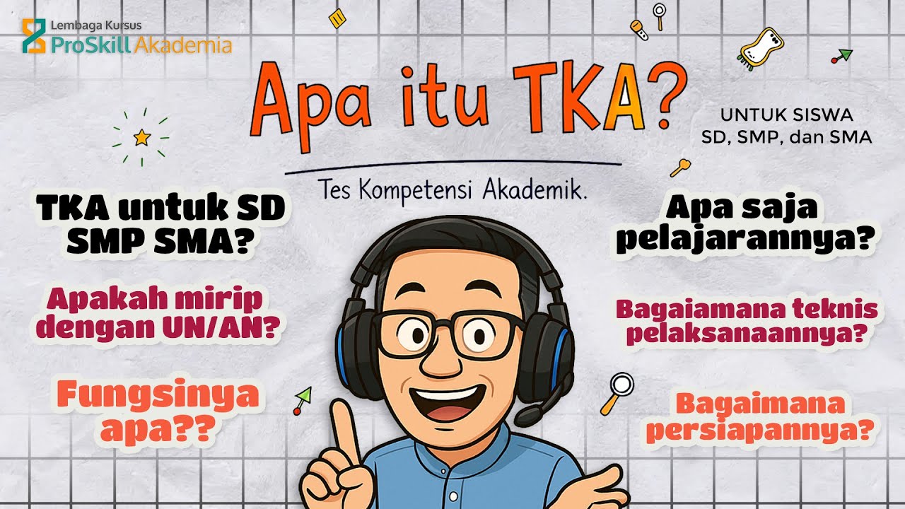 Apa Itu TKA, Kapan TKA untuk siswa SMA SMP dan SD & Kiat Sukses Tes Kompetensi Akademik 2025 2026