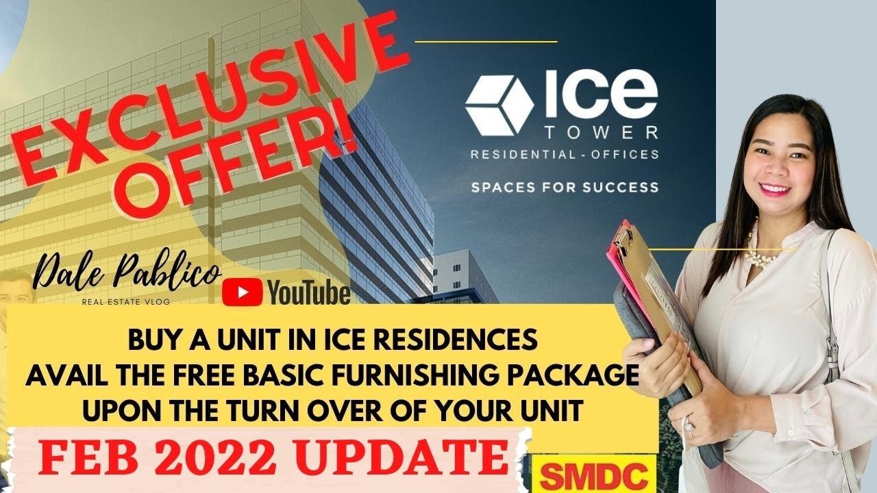 Exclusive Offer! Ice Residences Preselling & SMDC CONDO Update by Dale ...