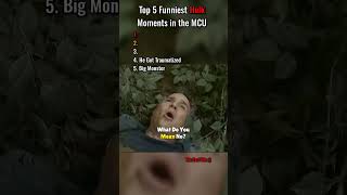 Top 5 Funniest Hulk Moments in the MCU. 😭