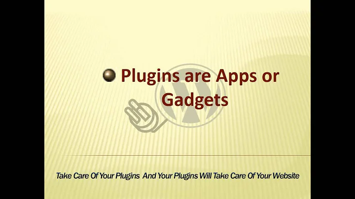 WordPress Plugins Explained! For Beginners