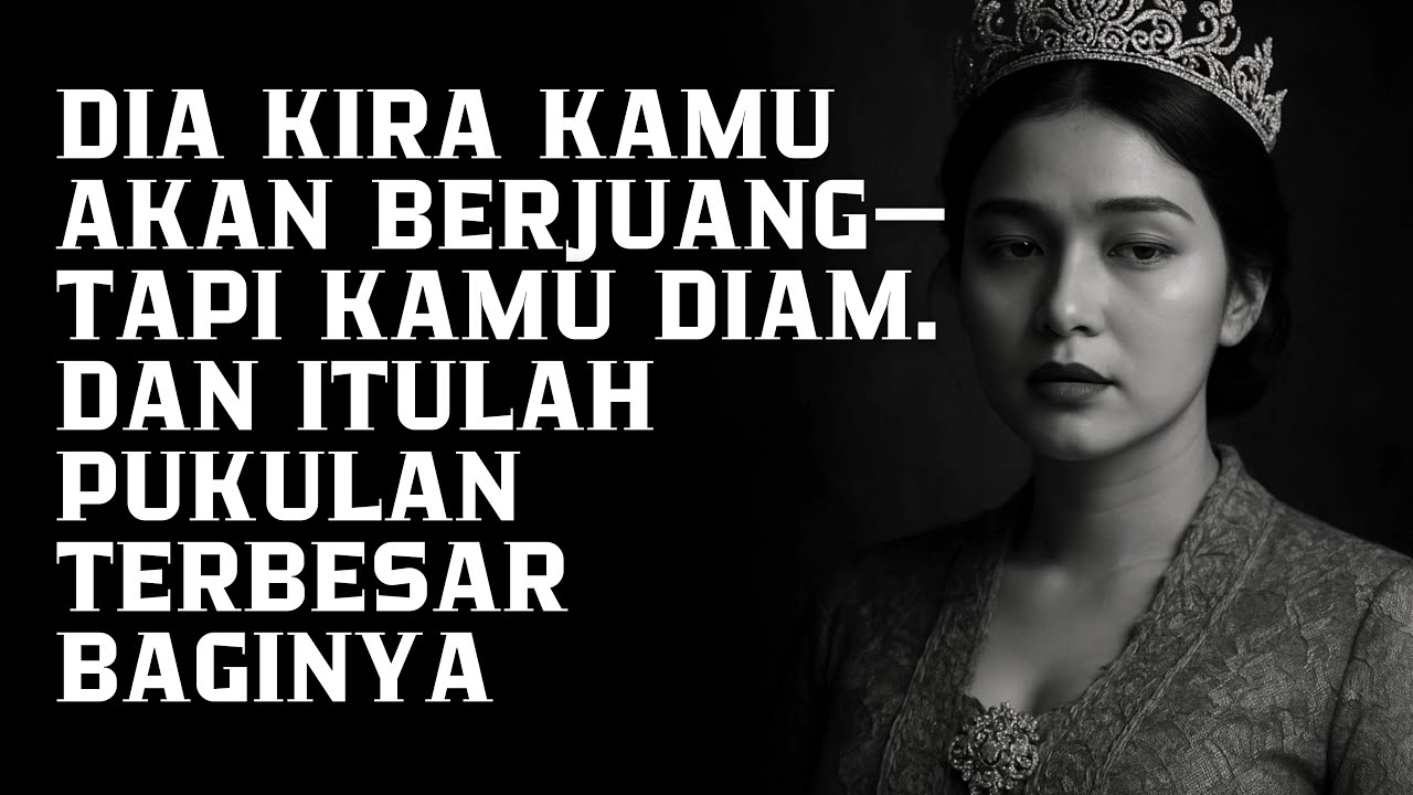 Kamu Diam, Tapi Justru Itu yang Membuatnya Menghormatimu | Filsafat Stoikisme