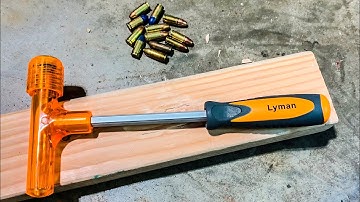 Lyman Bullet Puller - Save the primers