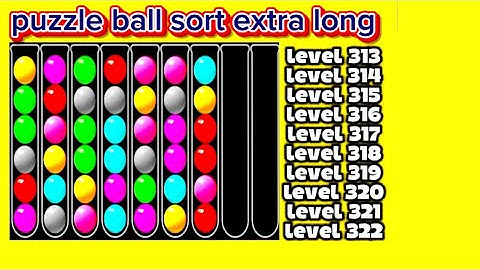 Solving the ball sort puzzle is a powerful way to enhance creative thinking,frome 313 to 322.