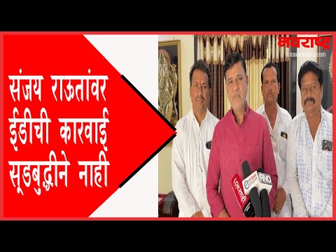 'संजय राऊतांवर ईडीची कारवाई सूडबुद्धीने नाही' - विनायक मेटे | Vinayak Mate
