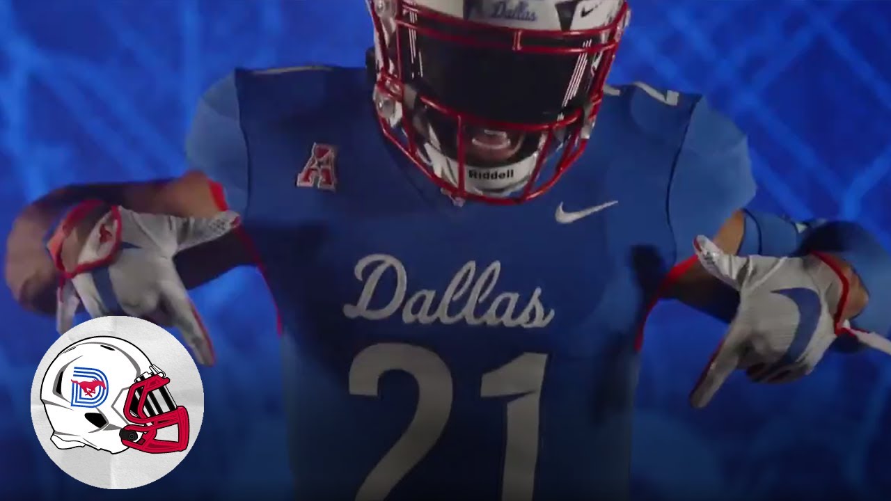 NEW SMU "Dallas" Football Uniforms YouTube