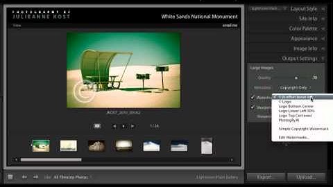 Share Images on the Web from Lightroom 3 | Adobe Lightroom