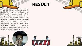 BDA 10903 SOLID MECHANICS 1//STRESS ANALYSIS OF A PEDESTRIAN BRIDGE BEAM UNDER STATIC LOAD - G3/S7
