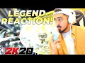 I GOT LEGEND WITH A SHOT CREATOR in NBA2K20! 40 EXTRA BADGES UNLOCKED REACTION