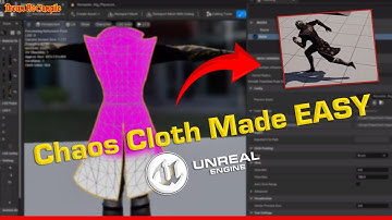 How to Create Cloth Simulation Easily with Chaos Cloth in Unreal Engine 5