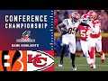 Bengals vs chiefs afc championship highlights  nfl 2021