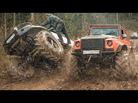 ЭТО ВПЕРВЫЕ! Тест на прочность ГЕЛИК VS Patrol и Уаз Патриот Кто король бездорожья?