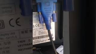 Monitor samsung 17" lcd modelo 740N Ls17HAAKB