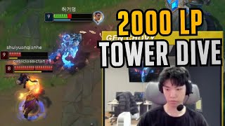 Trying to Dive Rank #1 Chovy  Best of LoL Stream Highlights (Translated)