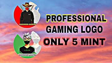 How To Make Gaming Logo On Android | Gaming Logo | Only 5 Minutes