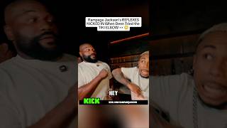 Rampage Jackson's REFLEXES KICKED IN When Deen Tried the TIKI ELBOW #rampagejackson #deenthegreat