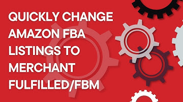 Easy way to turn an Amazon FBA product to a new merchant fulfilled/FBM listing (2022)