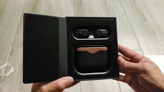 Unboxing and setup of Sony WF-1000XM3 Wireless earbuds