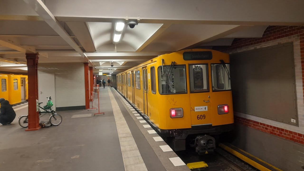 Mitfahrt in der kompletten U4 von Innsbrucker Platz bis Nollendorfplatz im A3L92 559