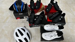 Đợt Hàng Nhập Giày Nón Xe Đạp Cực Nhiều | PTHai Cycling Shop - Bình Dương