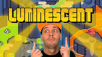 BLIND FULL Luminescent Playthrough Super Mario World ROM Hack